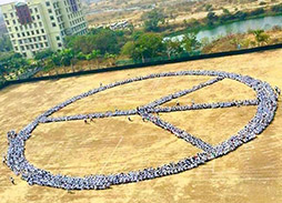 image of peace sign 