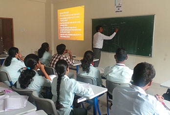 image of D. Y. Patil College classroom