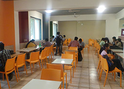 images of D. Y. Patil College dining area