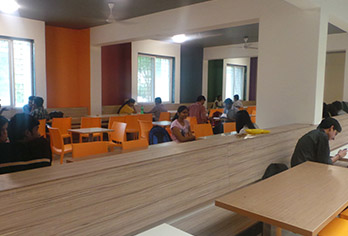 images of D. Y. Patil College dining area