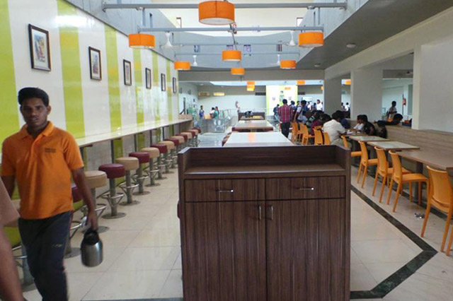 D.Y.Patil canteen image